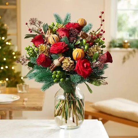 Beautiful Christmas bouquet