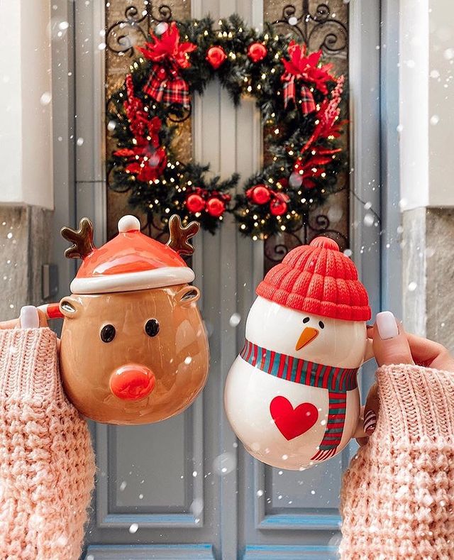 Christmas mug snowman