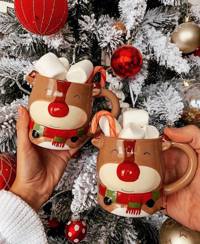 Santa Claus Christmas Cups