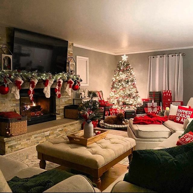 Large Christmas room