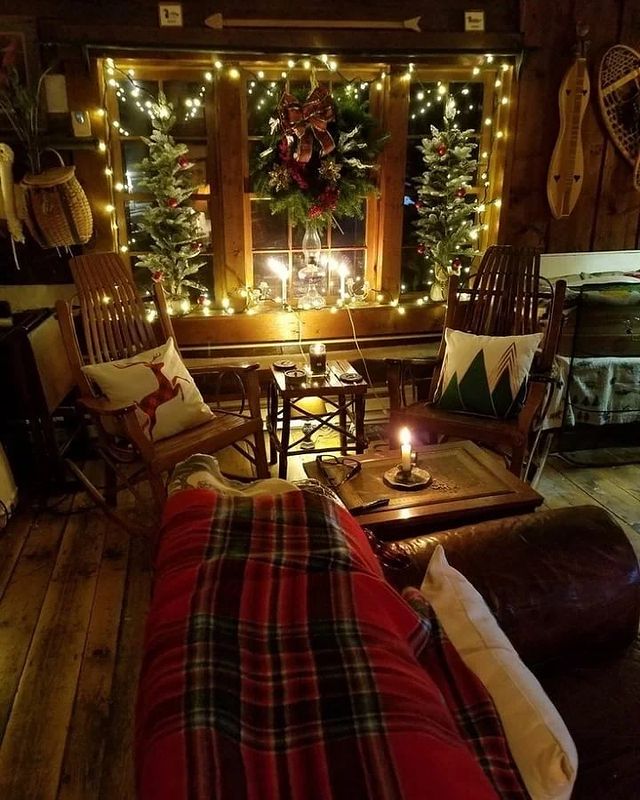 Rural Christmas room